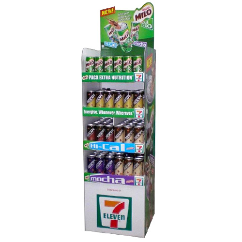 Paper Retail Floor Stand