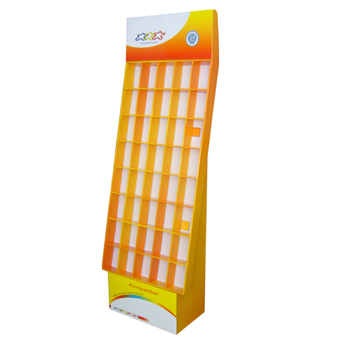 Cardboard Floor Bin With Grid