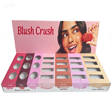 Cardboard Display Tray for Comestics