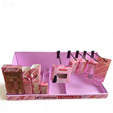 Cardboard Display Tray With Hooks