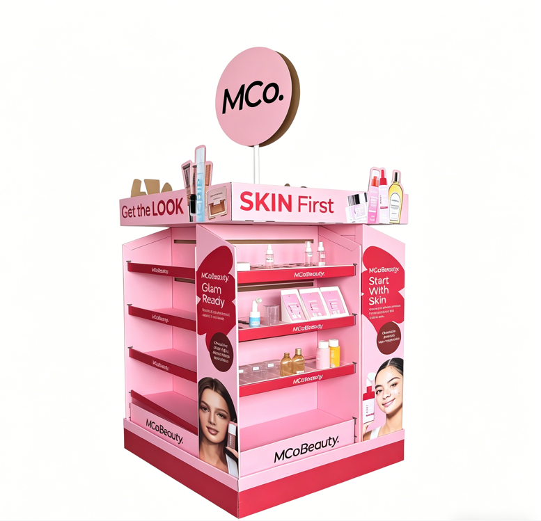 Creative Cardboard Pallet Stands 